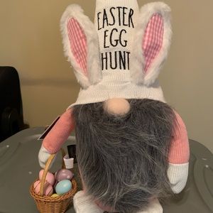 Rae Dunn Easter egg hunt gnome